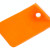 Пакетик для флешки оранжевый