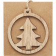 Деревянная подвеска «Natall» в форме елки