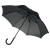 Зонт-трость Wind, серебристый черный