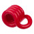 Ручка шариковая с грипом CACTUS красный