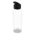 Бутылка для воды «Plain 2» прозрачный/черный