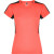 Спортивная футболка «Suzuka» женская неоновый коралловый/черный