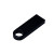 USB 2.0-флешка на 512 Мбайт с мини чипом и круглым отверстием черный