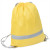 Рюкзак мешок RAY со светоотражающей полосой желтый