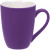 Кружка Good Morning с покрытием софт-тач, серая фиолетовый