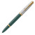 Ручка перьевая Parker 51 Premium, F/M зеленый, серебристый, золотистый