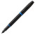 Ручка перьевая Parker «IM Vibrant Rings Flame Blue» черный, синий