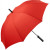Зонт-трость «Resist» с повышенной стойкостью к порывам ветра красный