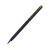 Ручка шариковая SLIM темно-синий, золотистый
