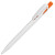 Ручка шариковая TWIN LX, пластик белый, оранжевый