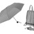 Зонт «Picau» из переработанного пластика в сумочке серый