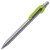 Ручка шариковая SNAKE светло-зеленый, серебристый
