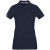Рубашка поло женская Virma Premium Lady, черная синий, темно-синий