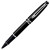 Ручка роллер Expert черный глянцевый, серебристый