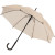 Зонт-трость Standard, белый с серебристым внутри бежевый