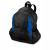 Рюкзак «Bamm-Bamm» черный/ярко-синий