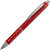 Ручка пластиковая шариковая «Bling» красный/серебристый