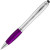 Ручка-стилус шариковая «Nash» серебристый/фиолетовый