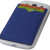 Бумажник RFID с двумя отделениями ярко-синий