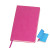Бизнес-блокнот "Funky" А5, синий, серый форзац, мягкая обложка, в линейку  розовый, голубой