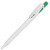 Ручка шариковая TWIN LX, пластик белый, зеленый