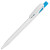 Ручка шариковая TWIN WHITE белый, голубой