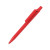Ручка шариковая DOT, матовое покрытие красный