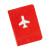 Обложка для паспорта "Flight"  красный