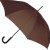 Зонт-трость «Алтуна» коричневый