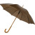 Зонт-трость "Радуга" коричневый