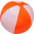 Пляжный мяч «Bora» оранжевый/белый