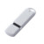 USB 3.0- флешка на 16 Гб, soft-touch белый