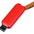 USB 3.0- флешка промо на 32 Гб прямоугольной формы, выдвижной механизм красный