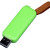USB 3.0- флешка промо на 32 Гб прямоугольной формы, выдвижной механизм зеленый