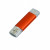 USB 2.0/micro USB- флешка на 64 Гб оранжевый