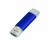 USB 2.0/micro USB- флешка на 64 Гб синий