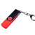 USB 2.0/micro USB/Type-C- флешка на 64 Гб c поворотным механизмом красный