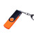 USB 2.0/micro USB/Type-C- флешка на 64 Гб c поворотным механизмом оранжевый