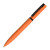 Ручка шариковая MIRROR BLACK, покрытие soft touch оранжевый