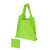 Складная сумка Reviver из переработанного пластика зеленое яблоко