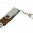USB 2.0- флешка промо на 16 Гб с поворотным механизмом