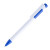 Ручка шариковая MAVA белый, темно-синий