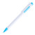 Ручка шариковая MAVA белый, голубой