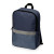 Рюкзак «Merit» со светоотражающей полосой синий/светло-синий