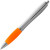 Ручка пластиковая шариковая «Nash» оранжевый/серебристый