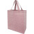 Эко-сумка «Pheebs» из переработанного хлопка бордовый меланж