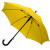 Зонт-трость полуавтомат «Wetty» с проявляющимся рисунком желтый