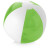 Пляжный мяч «Bondi» лайм прозрачный/белый
