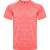 Спортивная футболка «Austin» детская меланжевый неоновый коралловый