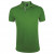 Рубашка поло мужская Portland Men 200 черная зеленый